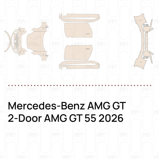Voorgesneden PPF Mercedes-Benz AMG GT 2-Door AMG GT 55 2026