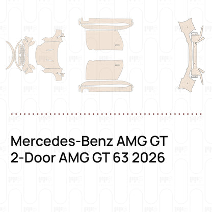 Voorgesneden PPF Mercedes-Benz AMG GT 2-Door AMG GT 63 2026