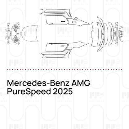 Voorgesneden PPF Mercedes-Benz AMG PureSpeed 2025