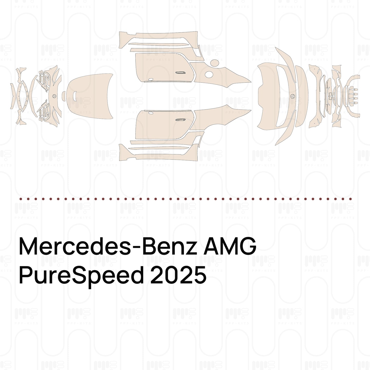 Voorgesneden PPF Mercedes-Benz AMG PureSpeed 2025
