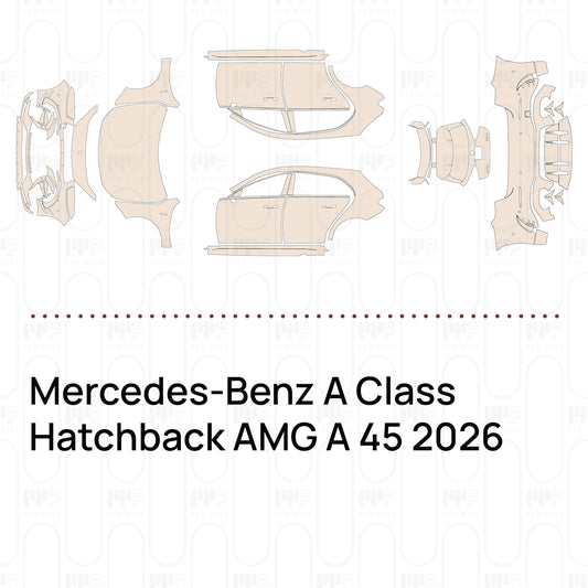 Voorgesneden PPF Mercedes-Benz A Class Hatchback AMG A 45 2026