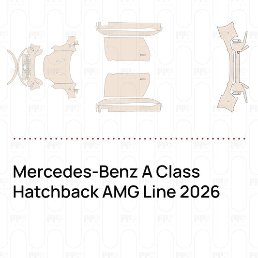 Voorgesneden PPF Mercedes-Benz A Class Hatchback AMG Line 2026