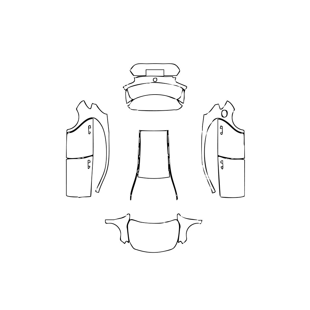 Pre-Cut PPF Mercedes-Benz A Class Hatchback Base 2015 - PPF-Kits