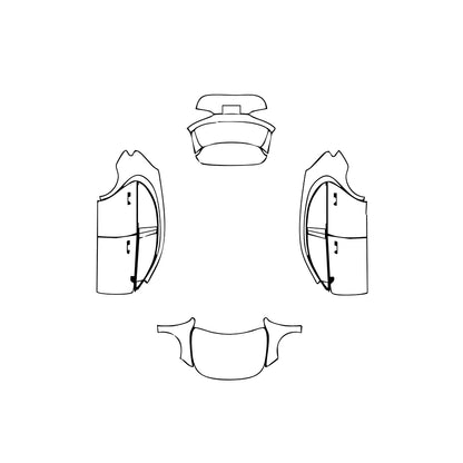 Pre-Cut PPF Mercedes-Benz A Class Hatchback Base 2024 - PPF-Kits
