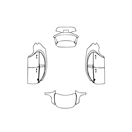Pre-Cut PPF Mercedes-Benz A Class Hatchback Base 2025 - PPF-Kits
