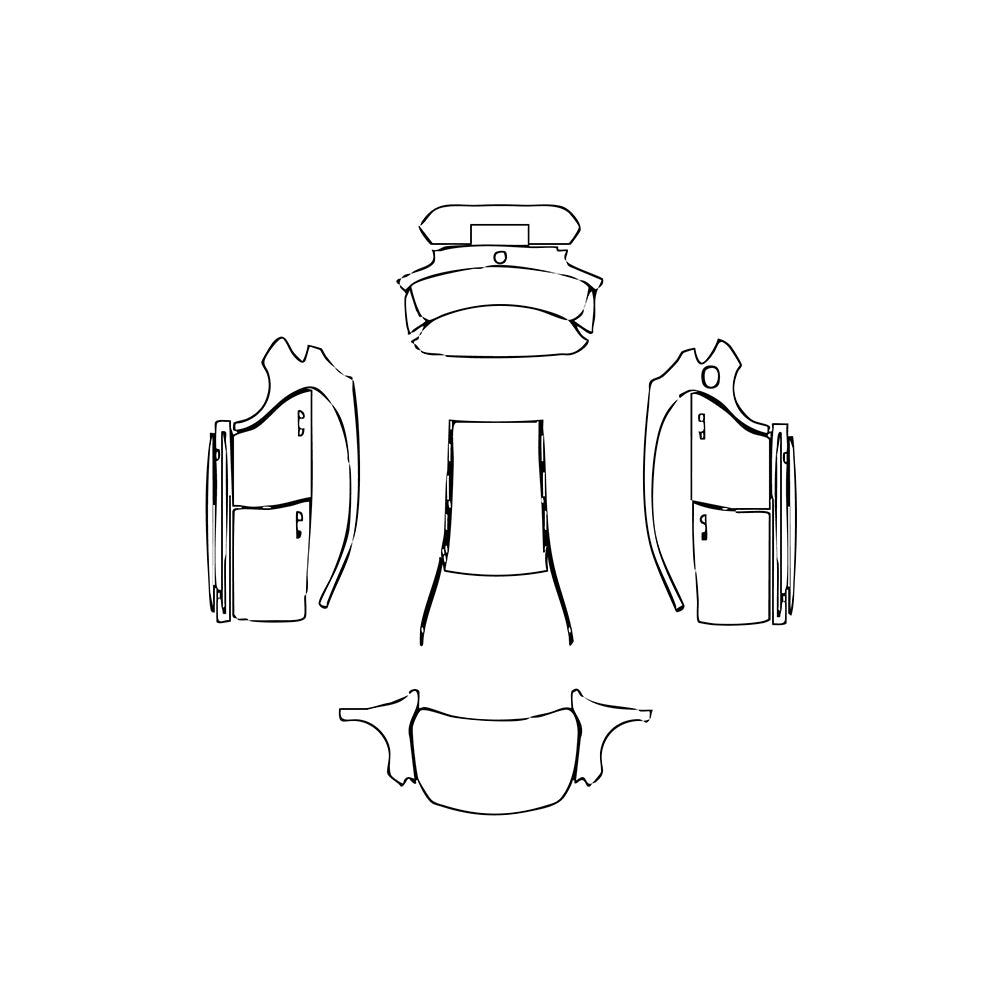 Pre-Cut PPF Mercedes-Benz A Class Hatchback Sport 2015 - PPF-Kits