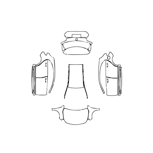 Pre-Cut PPF Mercedes-Benz A Class Hatchback Sport 2015 - PPF-Kits