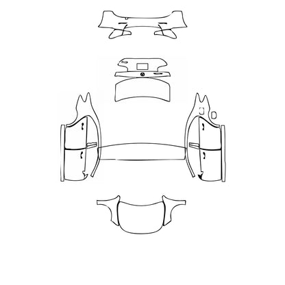 Pre-Cut PPF Mercedes-Benz A Class Sedan Base Extended Wheelbase (Chinese only) 2025 - PPF-Kits