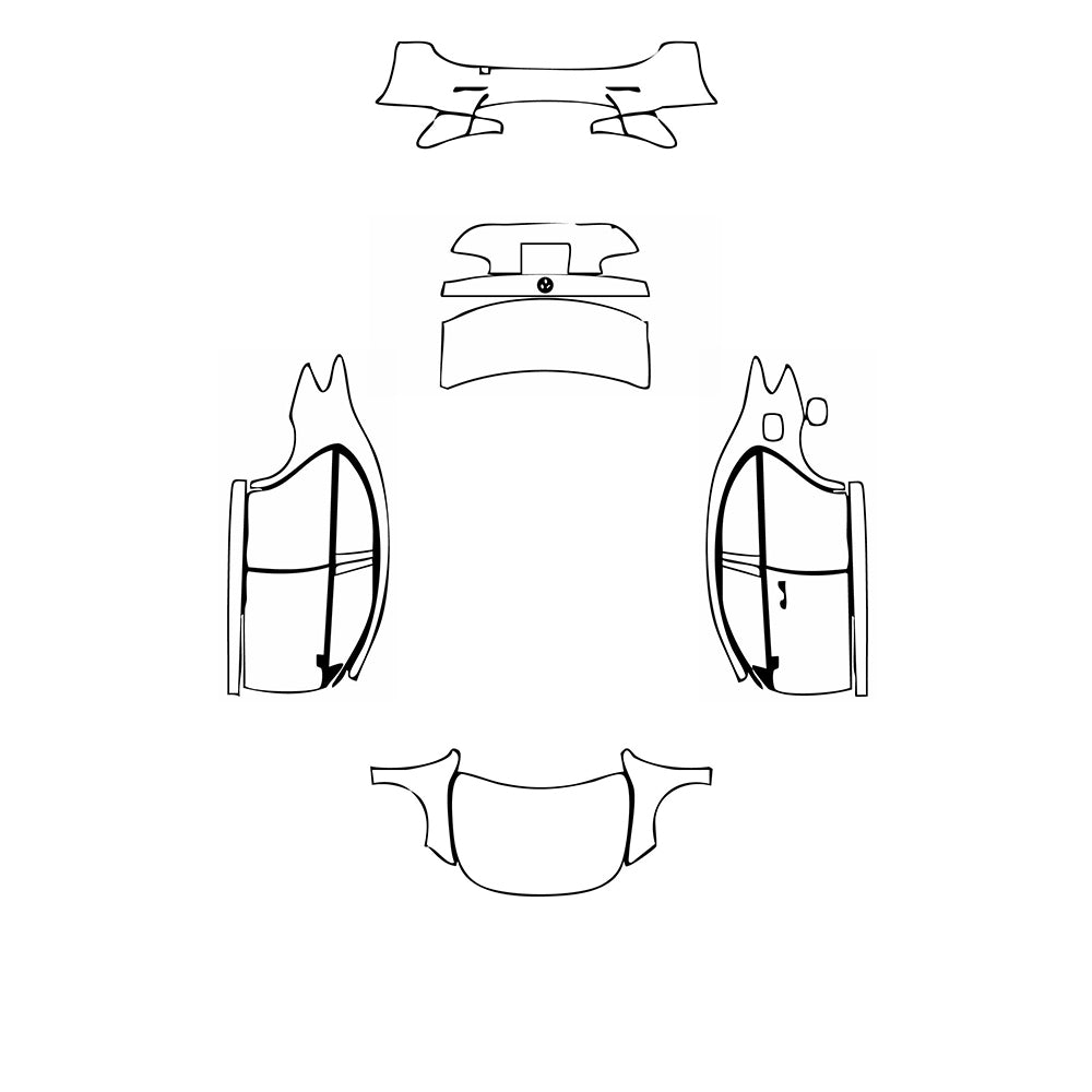 Pre-Cut PPF Mercedes-Benz A Class Sedan Base Standard Wheelbase 2025 - PPF-Kits