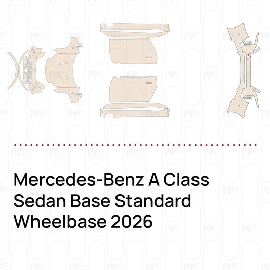 Voorgesneden PPF Mercedes-Benz A Class Sedan Base Standard Wheelbase 2026