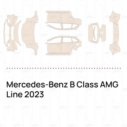 Voorgesneden PPF Mercedes-Benz B Class AMG Line 2023