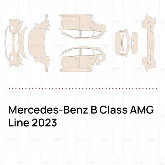 Voorgesneden PPF Mercedes-Benz B Class AMG Line 2023
