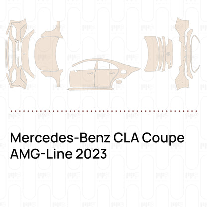Voorgesneden PPF Mercedes-Benz CLA Coupe AMG-Line 2023