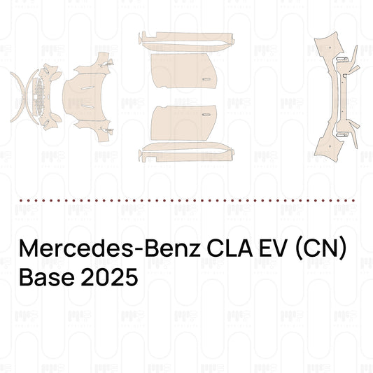 Voorgesneden PPF Mercedes-Benz CLA EV (CN) Base 2025