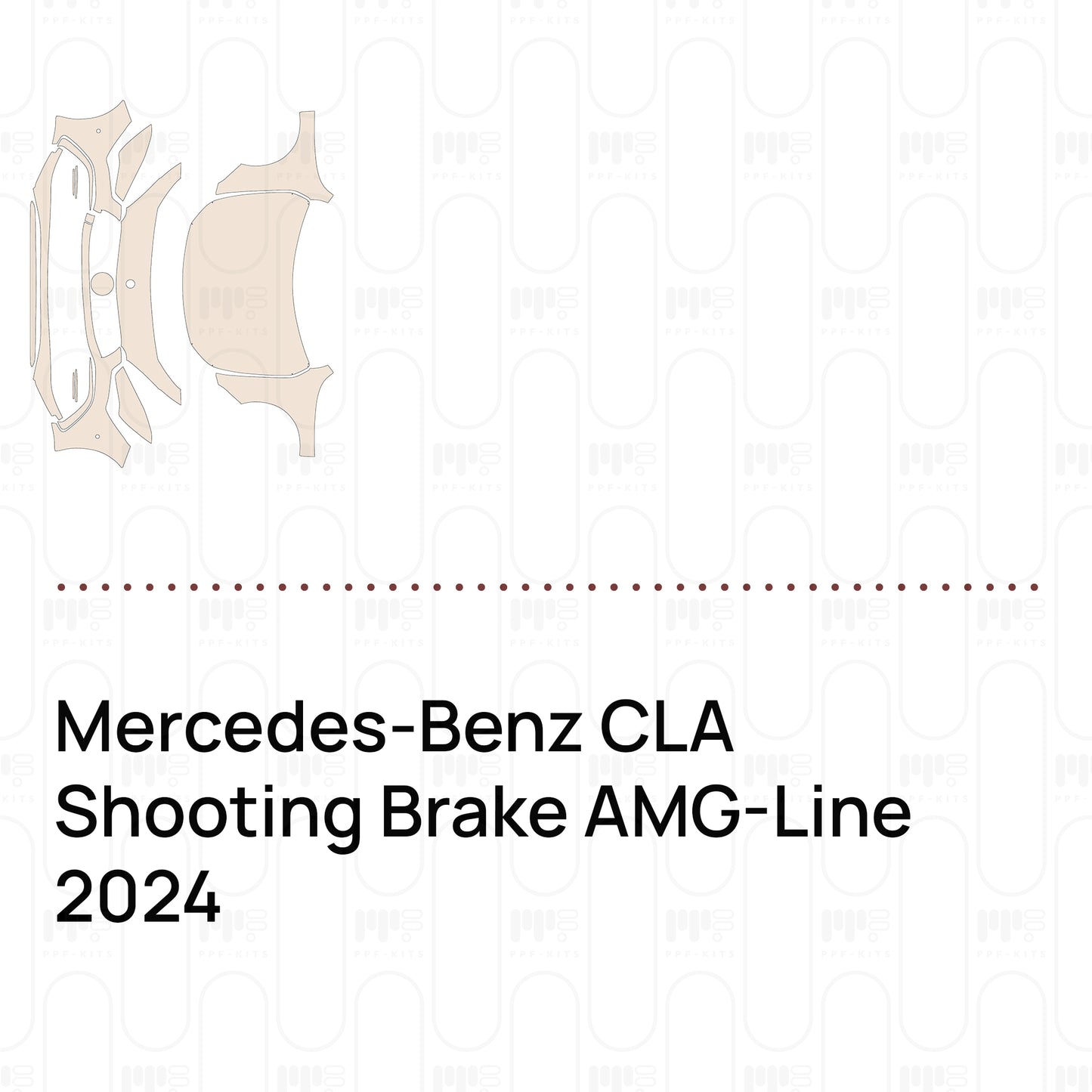 Voorgesneden PPF Mercedes-Benz CLA Shooting Brake AMG-Line 2024