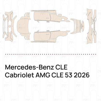 Voorgesneden PPF Mercedes-Benz CLE Cabriolet AMG CLE 53 2026