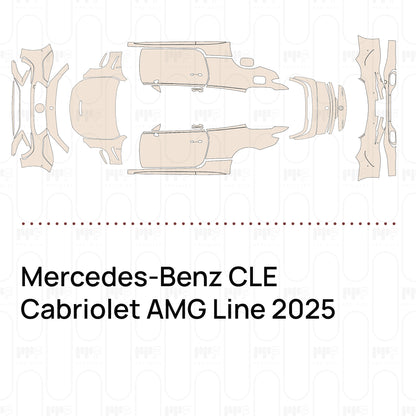 Voorgesneden PPF Mercedes-Benz CLE Cabriolet AMG Line 2025
