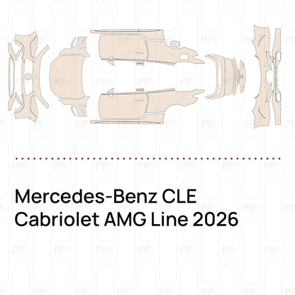 Voorgesneden PPF Mercedes-Benz CLE Cabriolet AMG Line 2026