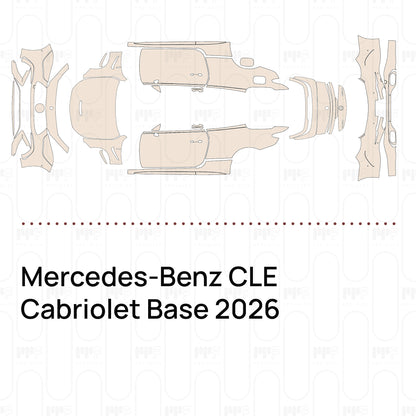 Voorgesneden PPF Mercedes-Benz CLE Cabriolet Base 2026