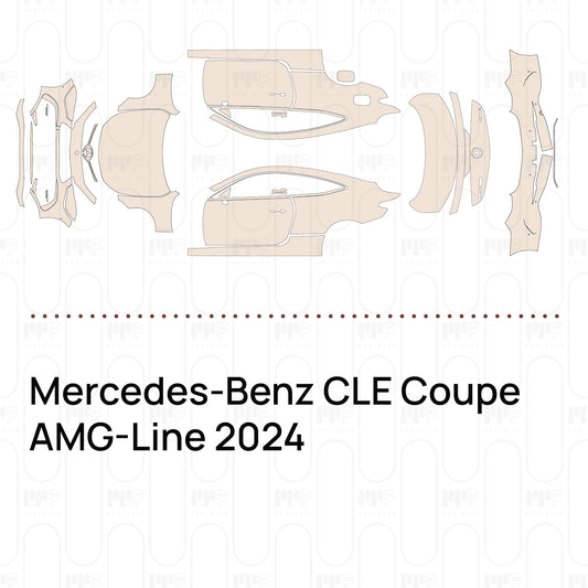 Voorgesneden PPF Mercedes-Benz CLE Coupe AMG-Line 2024
