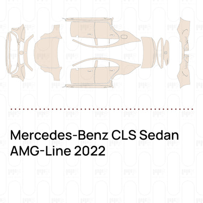 Voorgesneden PPF Mercedes-Benz CLS Sedan AMG-Line 2022