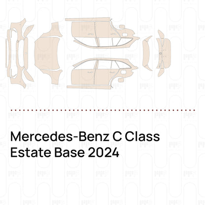 Voorgesneden PPF Mercedes-Benz C Class Estate Base 2024