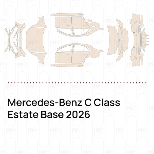 Voorgesneden PPF Mercedes-Benz C Class Estate Base 2026