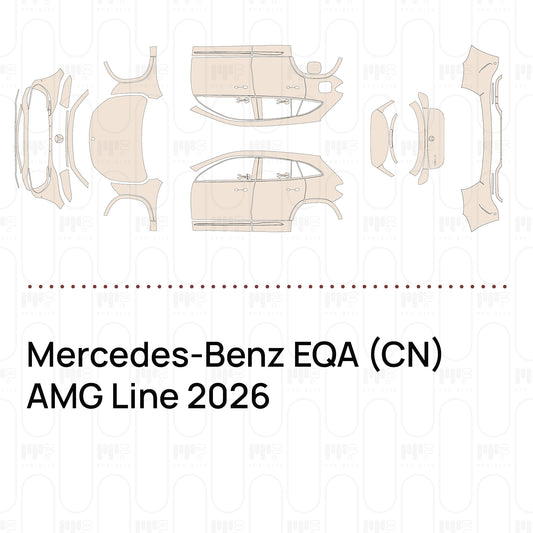 Voorgesneden PPF Mercedes-Benz EQA (CN) AMG Line 2026