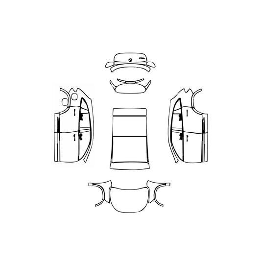 Pre-Cut PPF Mercedes-Benz EQA (CN) Base 2022 - PPF-Kits