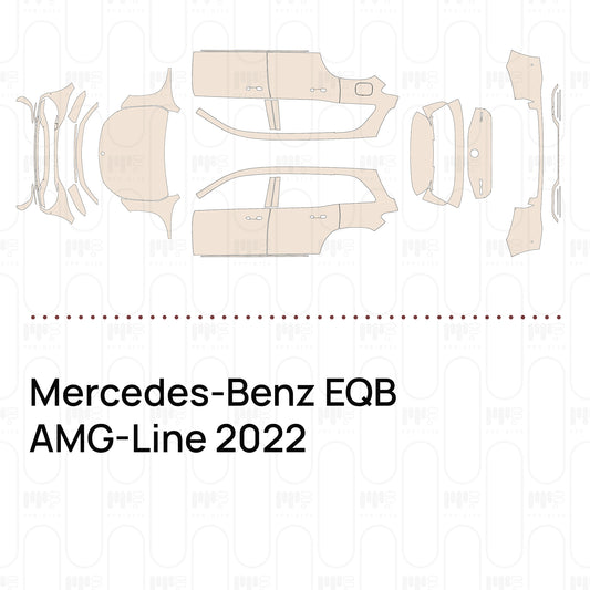Voorgesneden PPF Mercedes-Benz EQB AMG-Line 2022