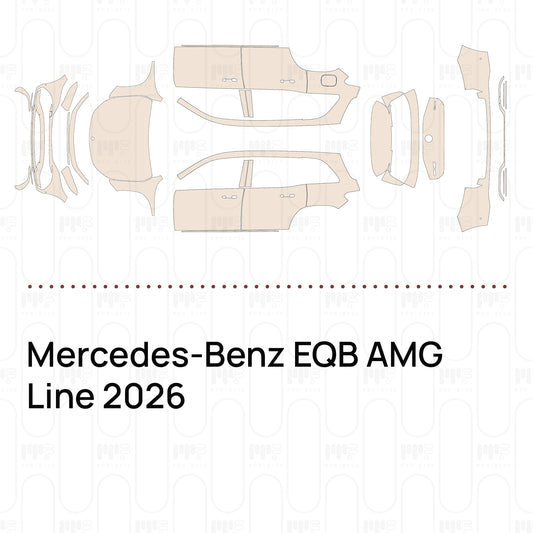 Voorgesneden PPF Mercedes-Benz EQB AMG Line 2026