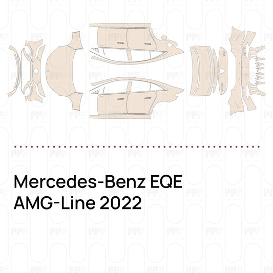 Voorgesneden PPF Mercedes-Benz EQE AMG-Line 2022