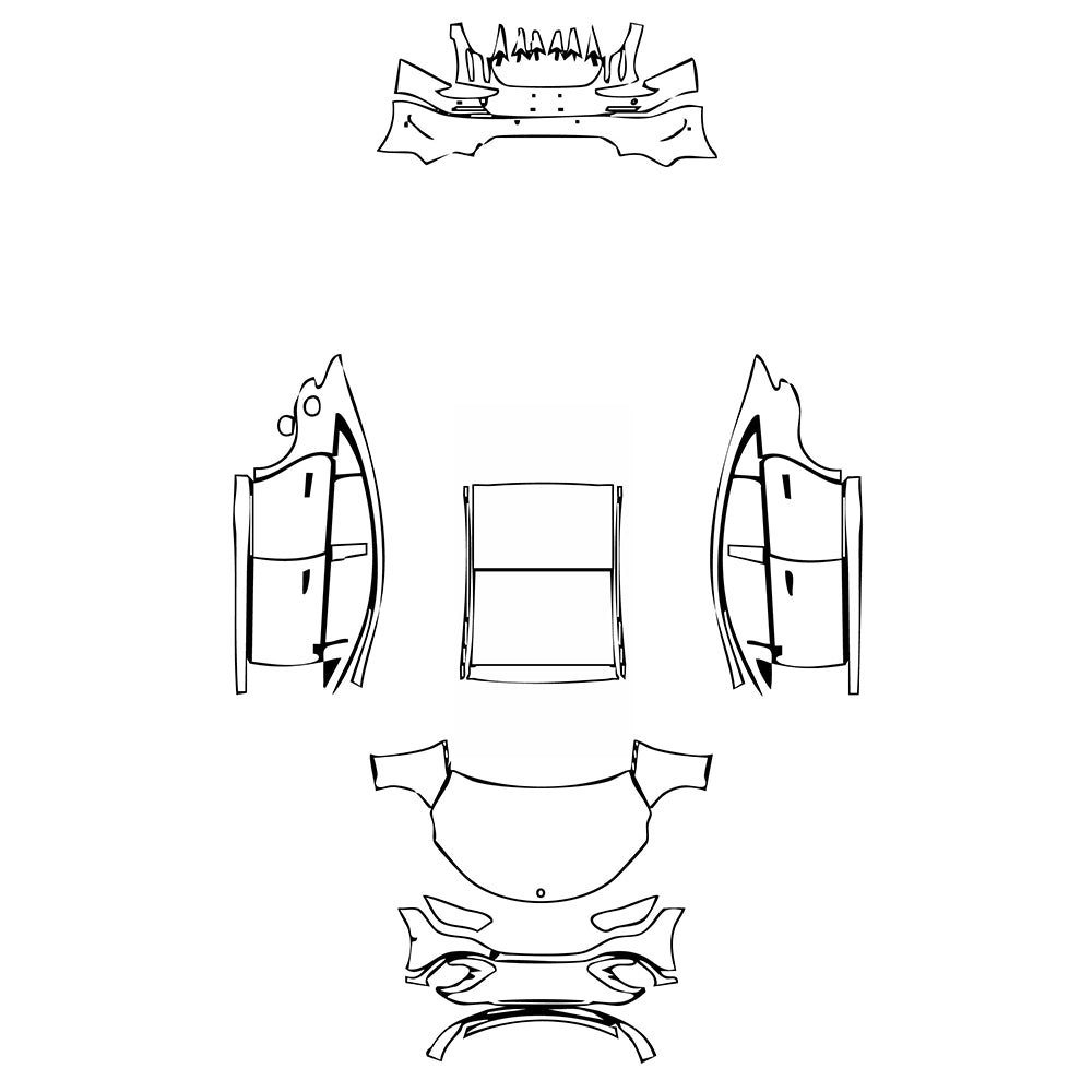 Pre-Cut PPF Mercedes-Benz EQE AMG 53 2024 - PPF-Kits
