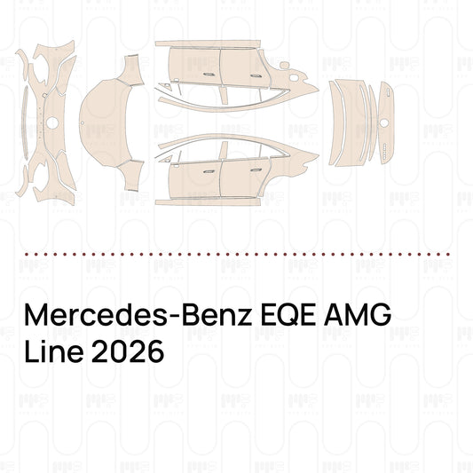 Voorgesneden PPF Mercedes-Benz EQE AMG Line 2026