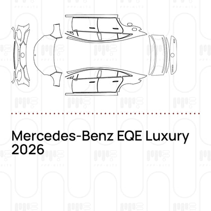 Voorgesneden PPF Mercedes-Benz EQE Luxury 2026