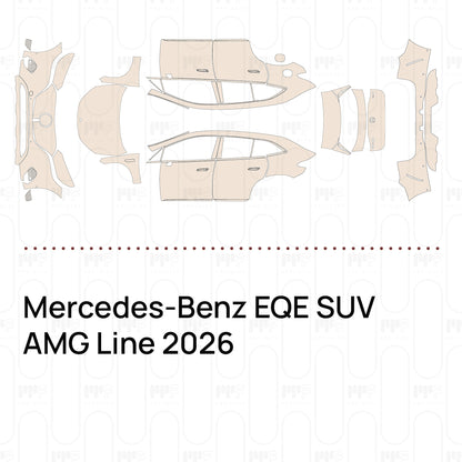 Voorgesneden PPF Mercedes-Benz EQE SUV AMG Line 2026