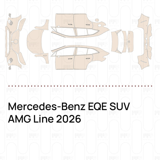 Voorgesneden PPF Mercedes-Benz EQE SUV AMG Line 2026