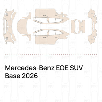 Voorgesneden PPF Mercedes-Benz EQE SUV Base 2026