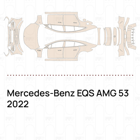 Voorgesneden PPF Mercedes-Benz EQS AMG 53 2022