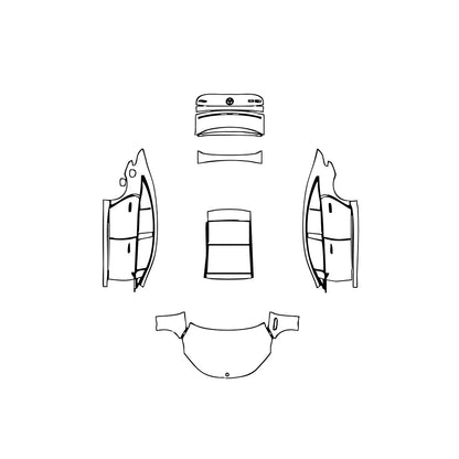 Pre-Cut PPF Mercedes-Benz EQS Base 2024 - PPF-Kits