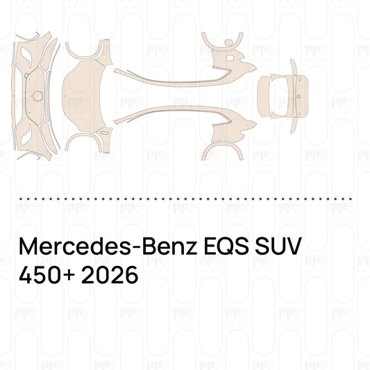 Voorgesneden PPF Mercedes-Benz EQS SUV 450+ 2026