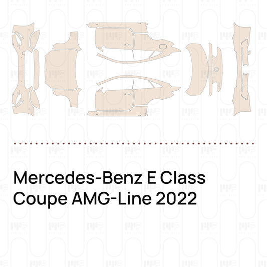 Voorgesneden PPF Mercedes-Benz E Class Coupe AMG-Line 2022