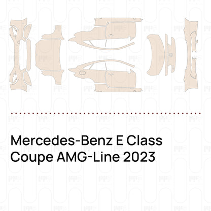 Voorgesneden PPF Mercedes-Benz E Class Coupe AMG-Line 2023