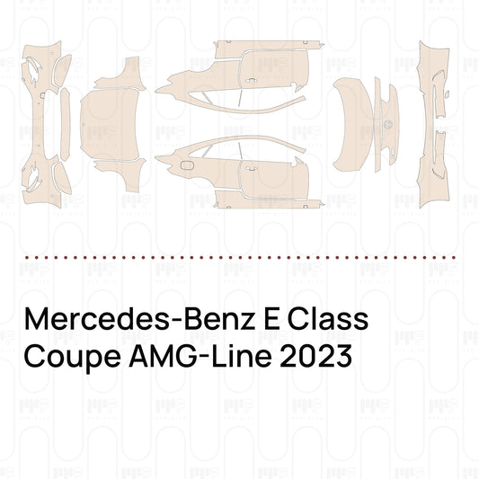 Voorgesneden PPF Mercedes-Benz E Class Coupe AMG-Line 2023