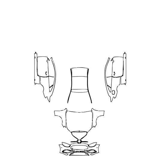 Pre-Cut PPF Mercedes-Benz E Class Coupe Base 2021 - PPF-Kits