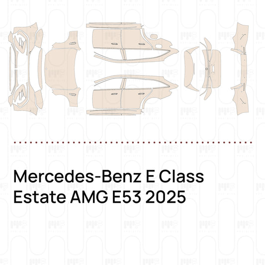 Voorgesneden PPF Mercedes-Benz E Class Estate AMG E53 2025