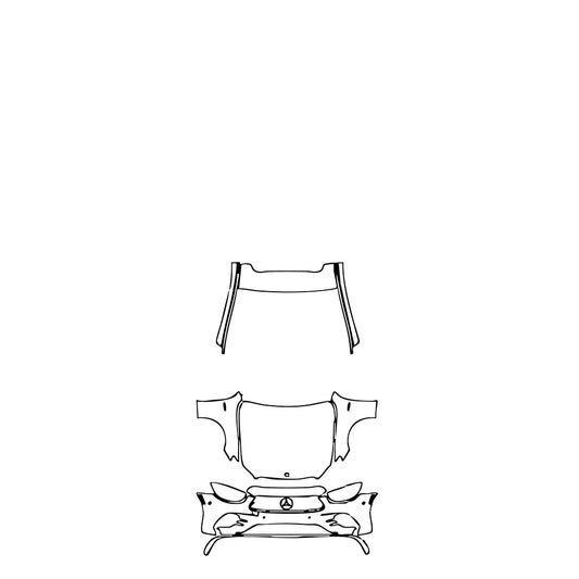 Pre-Cut PPF Mercedes-Benz E Class Wagon Estate AMG E53 2021 - PPF-Kits