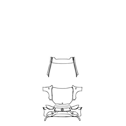 Pre-Cut PPF Mercedes-Benz E Class Wagon Estate AMG E53 2022 - PPF-Kits