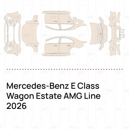 Voorgesneden PPF Mercedes-Benz E Class Wagon Estate AMG Line 2026