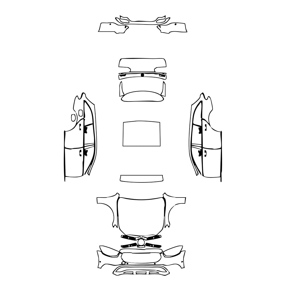 Pre-Cut PPF Mercedes-Benz E Class Wagon Estate All-Terrain 2023 - PPF-Kits